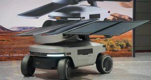 ربات خودکار انرژی خورشیدی را در همه جا جذب می‌کند