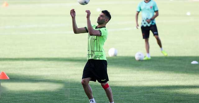 اولین حضور آل‌کثیر در تمرینات پرسپولیس