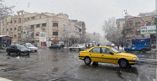 بارش برف و باران در تهران از دوشنبه شب