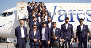 تیم ملی فوتبال عازم قطر شد