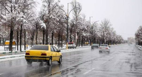 تداوم برف و باران در بیشتر استان‌ها
