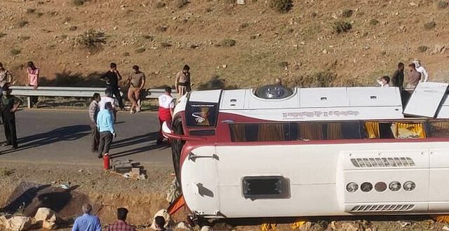 ۳۷۳ فوتی و ۱۰۵۰۰ مصدوم در تصادفات نوروزی