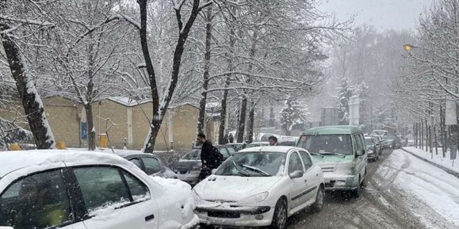 بارش برف و باران در ۱۶ استان کشور