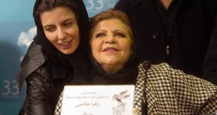 زهرا خوشکام در کنار علی حاتمی به خاک سپرده شد