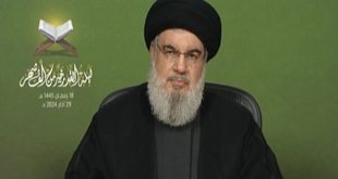 سید حسن نصرالله بر شمال سرزمین‌های اشغالی حاکم است