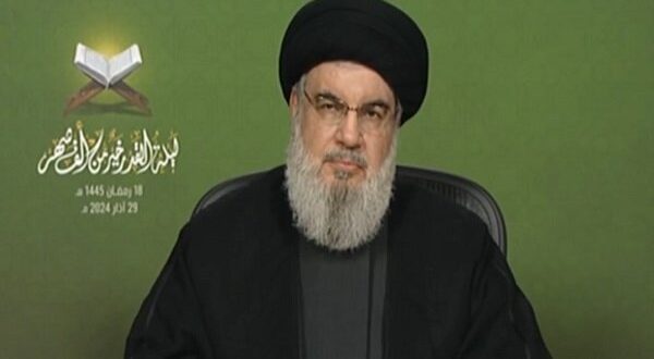 سید حسن نصرالله بر شمال سرزمین‌های اشغالی حاکم است