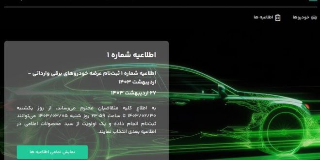 نتایج قرعه کشی خودروهای برقی اعلام شد