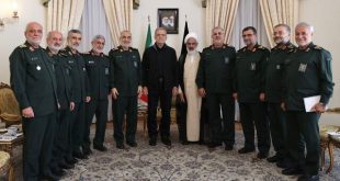 فرماندهان ارشد سپاه با رئیس جمهور منتخب دیدار کردند