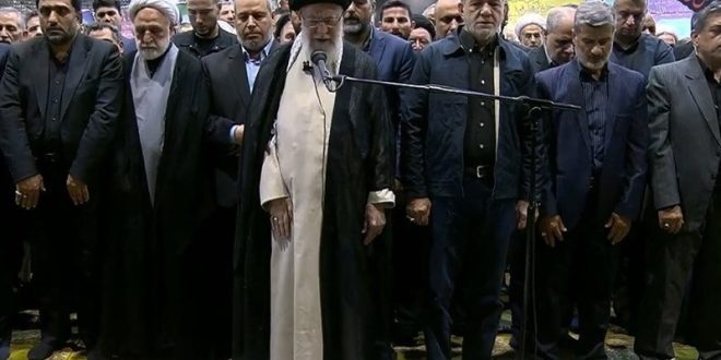 رهبر انقلاب بر پیکر شهید «اسماعیل هنیه» نماز اقامه کردند