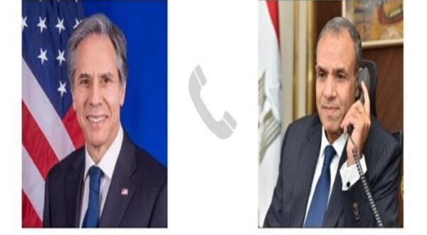 رایزنی «بلینکن» با وزیر خارجه مصر درباره آتش‌بس در غزه