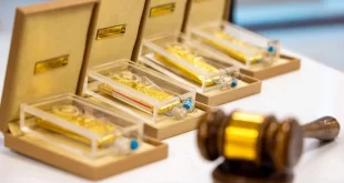 قیمت جهانی طلا امروز ۷ آذر