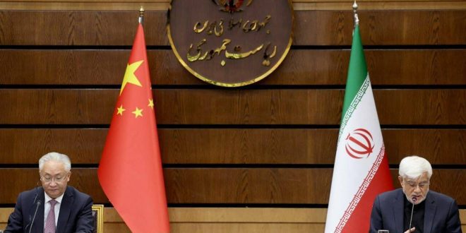 تاکید ایران و چین بر تاثیر توسعه همکاری های دو کشور در صلح و امنیت منطقه