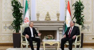 روسای جمهور ایران و تاجیکستان بر گسترش روابط دوجانبه تاکید کردند
