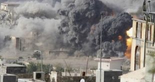 حملات هوایی جدید آمریکا و انگلیس به صنعا و عمران یمن