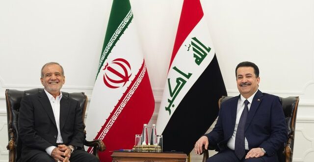 استقبال رسمی پزشکیان از السودانی