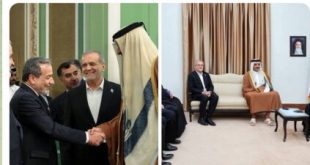 تبادل نظرهای ثمربخشی با امیر قطر در مورد مسائل منطقه داشتیم