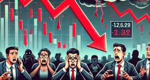 افت ۱۸ هزار واحدی شاخص کل بورس