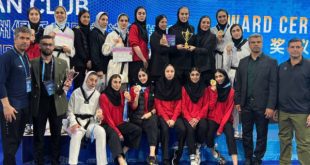 قهرمانی تکواندوکاران دختر ایران در آسیا