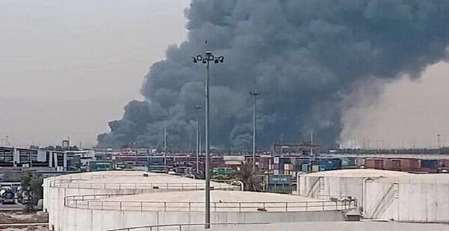 انفجار در بندر شهید رجایی آب‌شیرین‌کن و دو واحد نیروگاه بندرعباس را از مدار خارج کرد