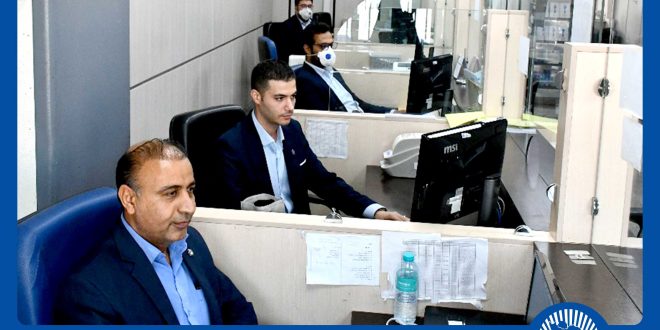 بانک تجارت در میدان خدمت‌رسانی به مراجعان اسکله شهید رجایی