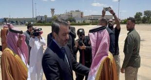 بن فرحان وارد دمشق شد