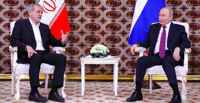گفت‌وگوی تلفنی پوتین و پزشکیان