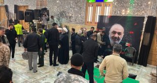 پیکر شهیدان سلامی و شانه‌ئی در حرم حضرت عبدالعظیم حسنی (ع) به خاک سپرده شد