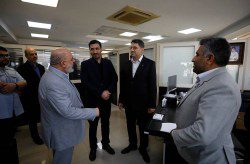 مدیرعامل سازمان منطقه آزاد کیش از اداره کل حراست بازدید کردند