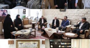 دیدار عارف با معاونین اول سابق و خانواده‌های آنان