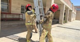 تنها دانشگاه تخصصی آتش‌نشانی ایران؛ آموزش با شعله‌های آتش