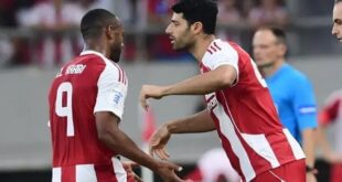 آمار ضعیف طارمی در شب شکست المپیاکوس