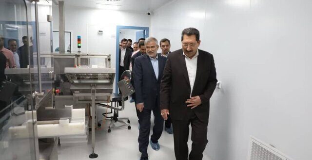افتتاح یکی از بزرگترین پروژههای دارویی کشور با حضور وزیر صمت در البرز
