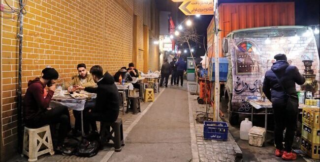 خیابان‌ در تصرف کافه‌ها