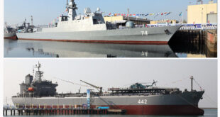 پایگاه شناوری «کردستان» و ناوشکن «سهند» به نیروی دریایی ارتش ملحق شد