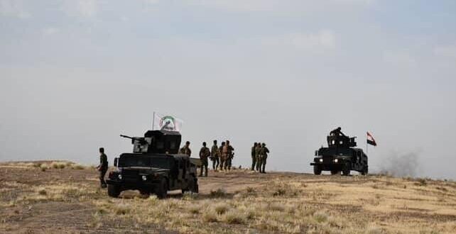 نیروهای حشد شعبی نزدیک نوار مرزی مشترک با سوریه مستقر شدند