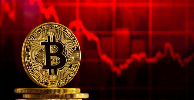 ریزش قیمت بیت‌کوین