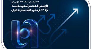 افزایش قدرت درآمدی با ثبت تراز ۲۸ درصدی بانک صادرات ایران