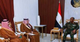 دیدار معاون وزیر خارجه سعودی با رئیس شورای حاکمیتی سودان