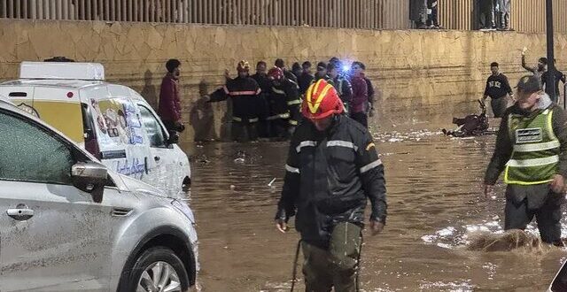 سیل شدید در شمال مراکش قربانی گرفت