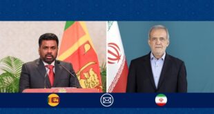 پزشکیان سالروز استقلال سریلانکا را به دولت و ملت این کشور تبریک گفت