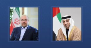تماس معاون رئیس امارات با قالیباف
