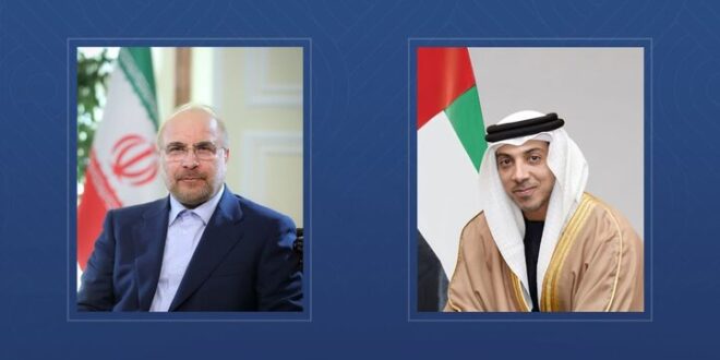 تماس معاون رئیس امارات با قالیباف
