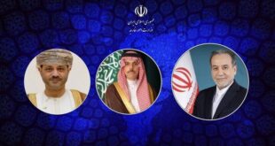 گفتگوی تلفنی وزیر امور خارجه کشورمان با وزرای امور خارجه عمان وعربستان