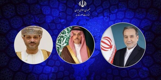 گفتگوی تلفنی وزیر امور خارجه کشورمان با وزرای امور خارجه عمان وعربستان
