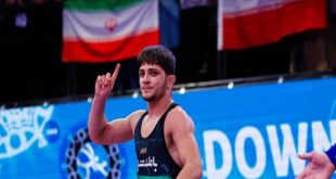 گزارش اتحادیه جهانی کشتی از تنها طلایی ایران در مسابقات جوانان جهان
